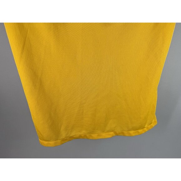 Nike Dri-Fit Dallas Texans Soccer Shirt Mens L Yellow Nike Premier Club Slim - Picture 8 of 12